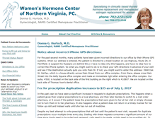 Tablet Screenshot of drhurlock.com